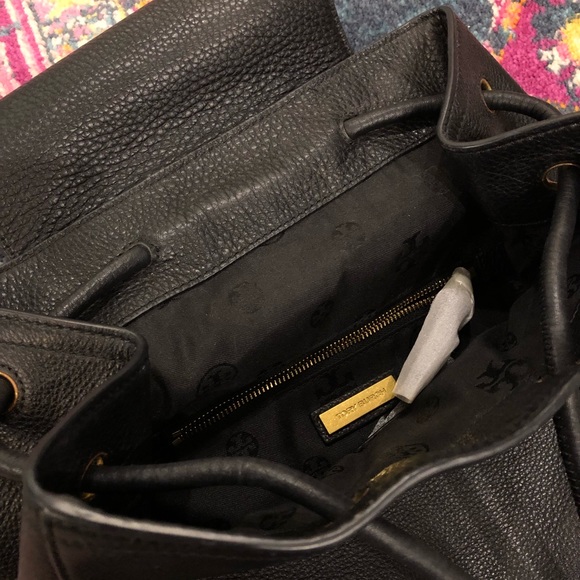 Tory Burch Black Leather backpack (large) main image 5